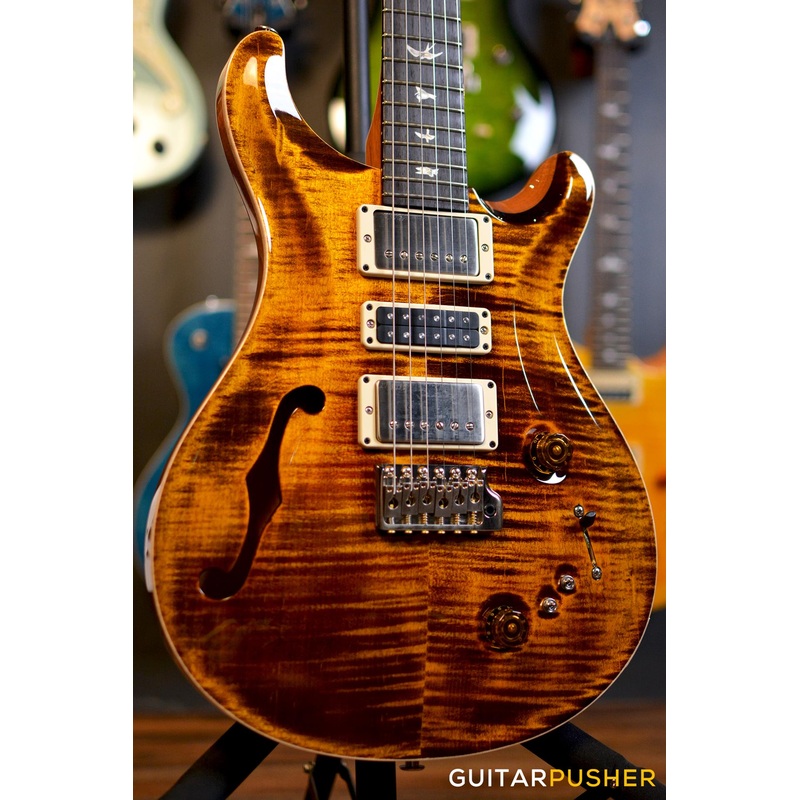prs-guitars-usa-special-semi-hollow-yellow-tiger PRS Guitars USA Special Semi-Hollow Yellow Tiger