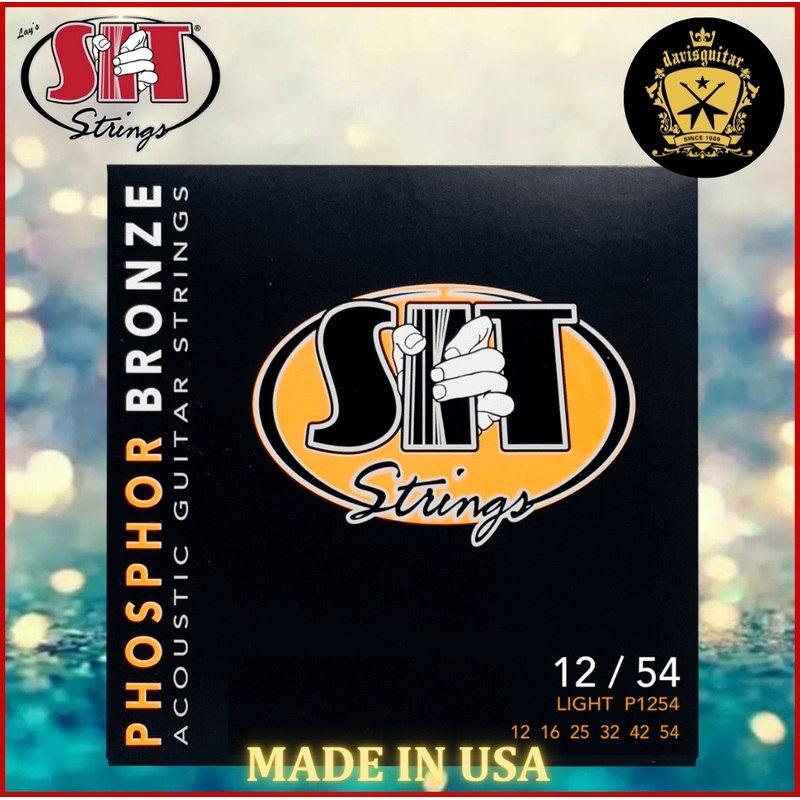 sit-p1254-acoustic-guitar-string-phosphor-bronze-12-54-light SIT P1254 Acoustic Guitar String Phosphor Bronze 12-54 Light