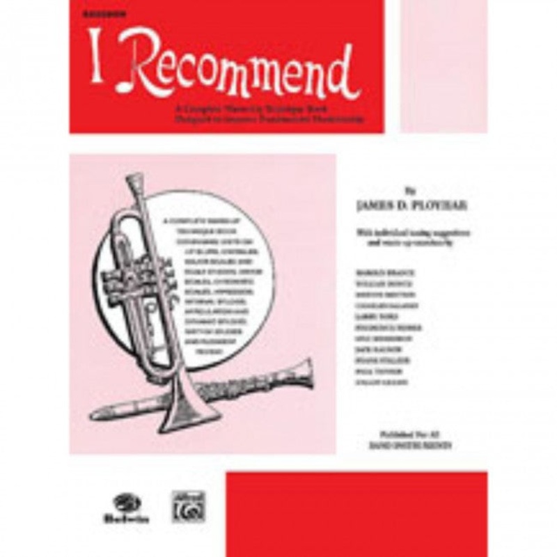 alfred-el02576-i-recommend-bassoon Alfred EL02576 I Recommend - Bassoon