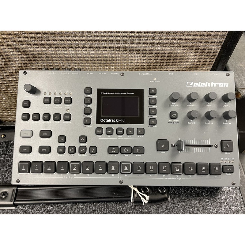 elektron-octatrack-mkii-with-bag-deck-saver-and-original-box Elektron Octatrack MKII with Bag, Deck Saver, and Original Box