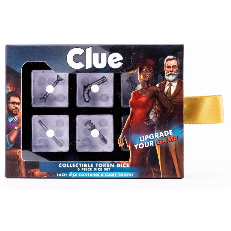 fanroll-by-metallic-dice-games-mdg-clue-22mm-oversized-dice-and-weapon-set Fanroll By Metallic Dice Games MDG Clue 22mm Oversized Dice and Weapon Set