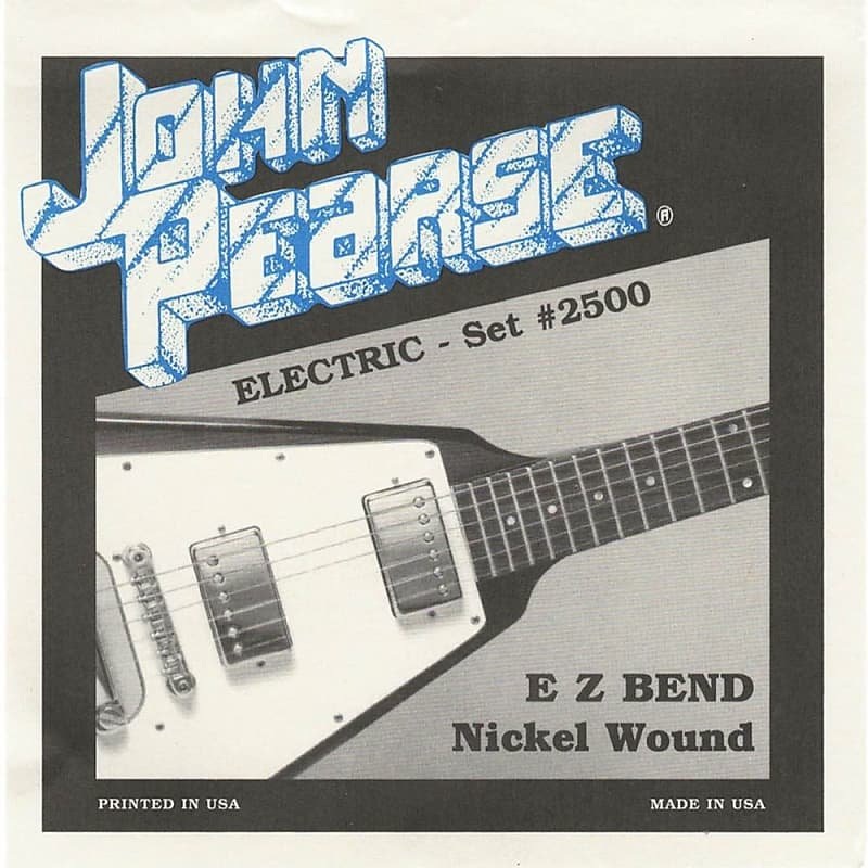 john-pearse-nickel-wound-electric-guitar-strings-e-z-bend-10-46-jp2500 John Pearse Nickel Wound Electric Guitar Strings "E Z Bend" 10-46 JP2500