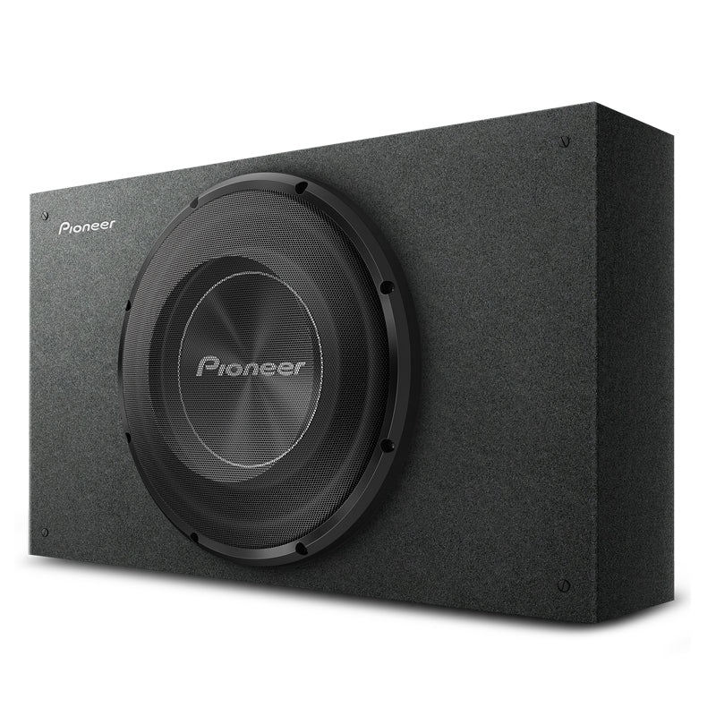 pioneer-ts-a2500lb-10-1200w-a-series-shallow-mount-pre-loaded-enclosure Pioneer TS-A2500LB 10" 1200W A-Series Shallow-Mount Pre-Loaded Enclosure