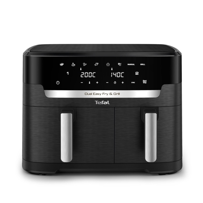 tefal-ey9458-dual-easy-fry-grill-11l-air-fryer Tefal EY9458 Dual Easy Fry & Grill 11L Air Fryer