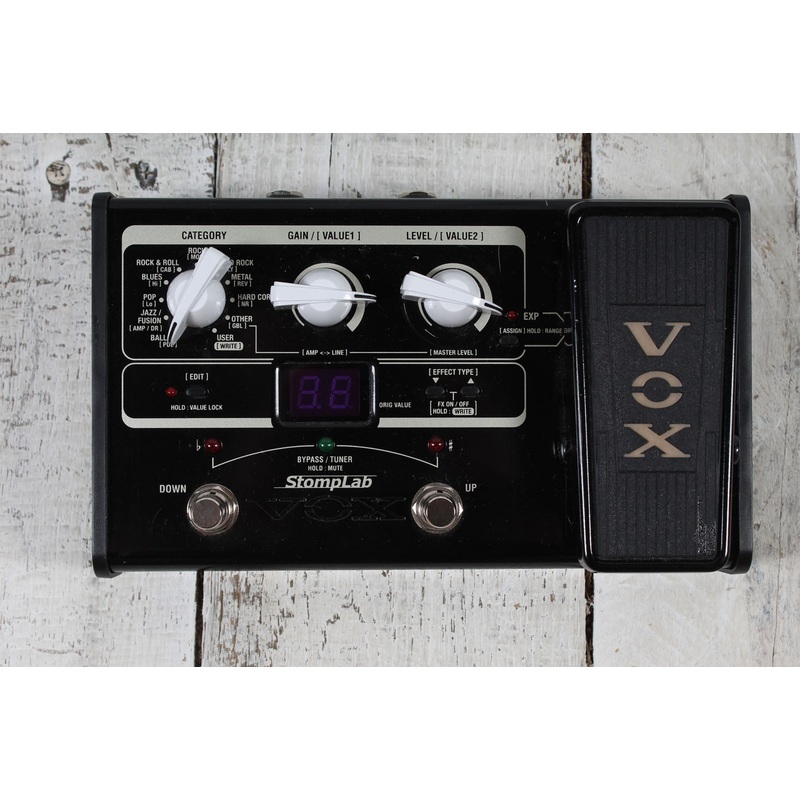 vox-stomplab-iig-modeling-effects-pedal-guitar-effects-pedal-with-modeled-amps-and-effects Vox StompLab IIG Modeling Effects Pedal Guitar Effects Pedal with Modeled Amps and Effects