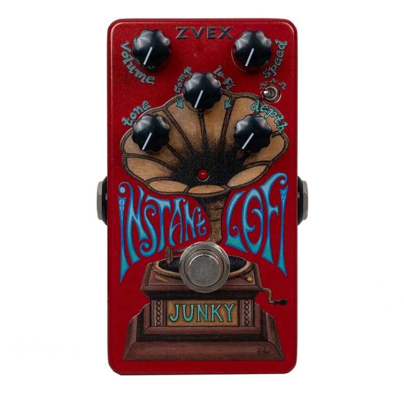 zvex-vertical-instant-lo-fi-junky-chorus-vibrato-pedal Zvex Vertical Instant Lo-Fi Junky Chorus/Vibrato Pedal