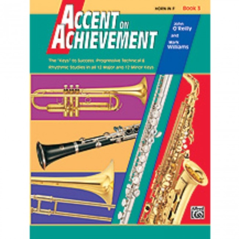 alfred-a-18063-accent-on-achievement-book-3-horn Alfred A-18063 Accent on Achievement Book 3 - Horn