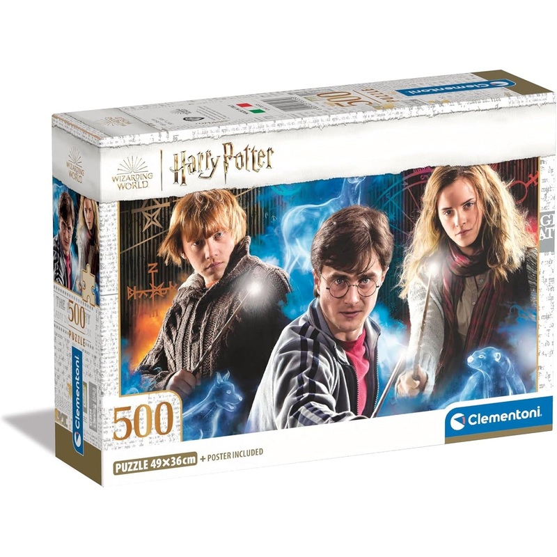 clementoni-puzzle-harry-potter-design-2-poster-included-500-pieces Clementoni Puzzle Harry Potter Design 2 Poster Included 500 Pieces