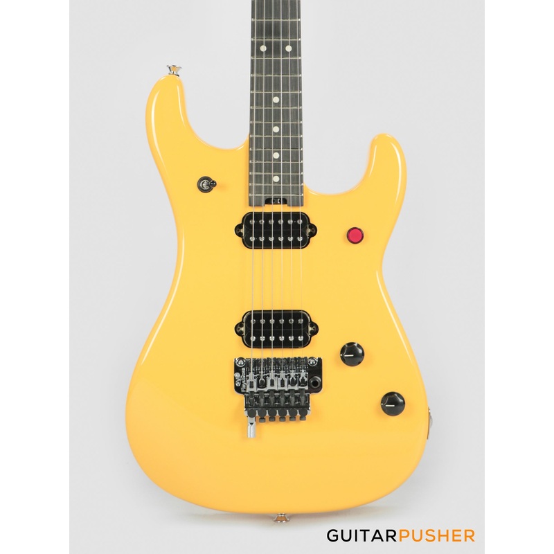 evh-5150-series-standard-ebony-fretboard-electric-guitar-evh-yellow EVH 5150 Series Standard, Ebony Fretboard Electric Guitar - EVH Yellow