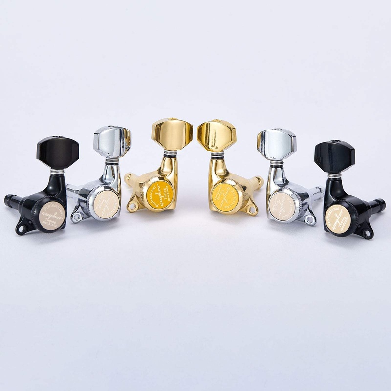 gk-501d7sp-locking-electric-guitar-machine-heads-chrome GK-501D7SP Locking Electric Guitar Machine Heads Chrome