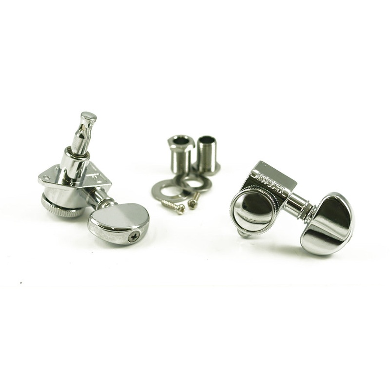 grover-502c-roto-grip-locking-rotomatic-3x3-tuners-chrome Grover 502C Roto-Grip Locking Rotomatic 3x3 tuners, Chrome