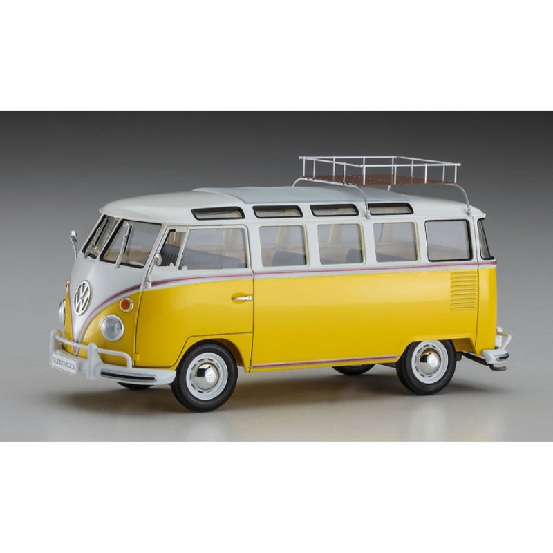 hasegawa-1-24-volkswagen-type-2-micro-bus-with-roof-carrier Hasegawa 1/24 Volkswagen Type 2 Micro Bus with Roof Carrier