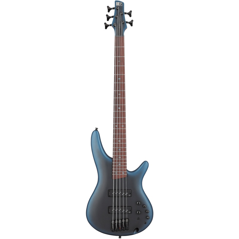 ibanez-standard-sr505n-5-string-electric-bass-guitar-midnight-arctic-ocean-matte Ibanez Standard SR505N 5-string Electric Bass Guitar Midnight Arctic Ocean Matte