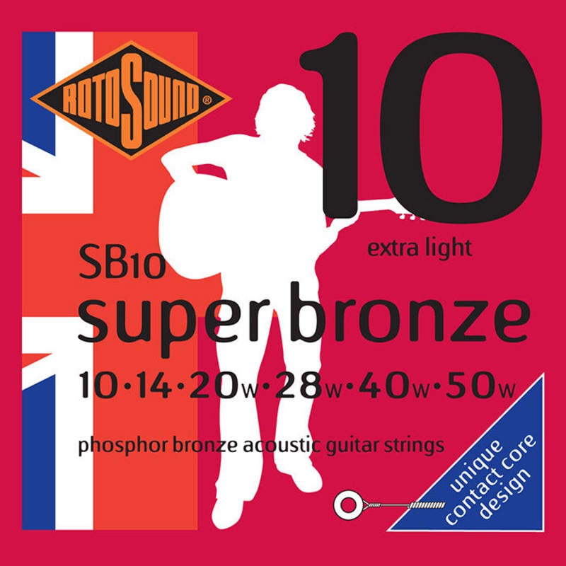 rotosound-phosphor-bronze-acoustic-guitar-strings-extra-light-10-50-sb10 Rotosound Phosphor Bronze Acoustic Guitar Strings, Extra Light 10-50 SB10