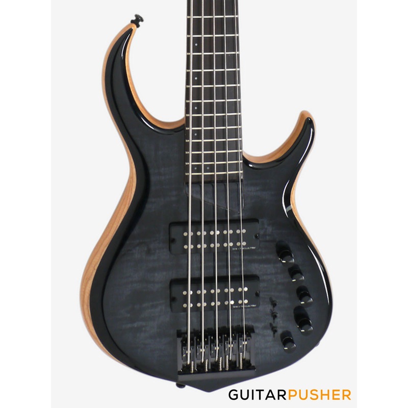 sire-m7-swamp-ash-5-string-bass-transparent-black-2023 Sire M7 Swamp Ash 5-String Bass - Transparent Black (2023)