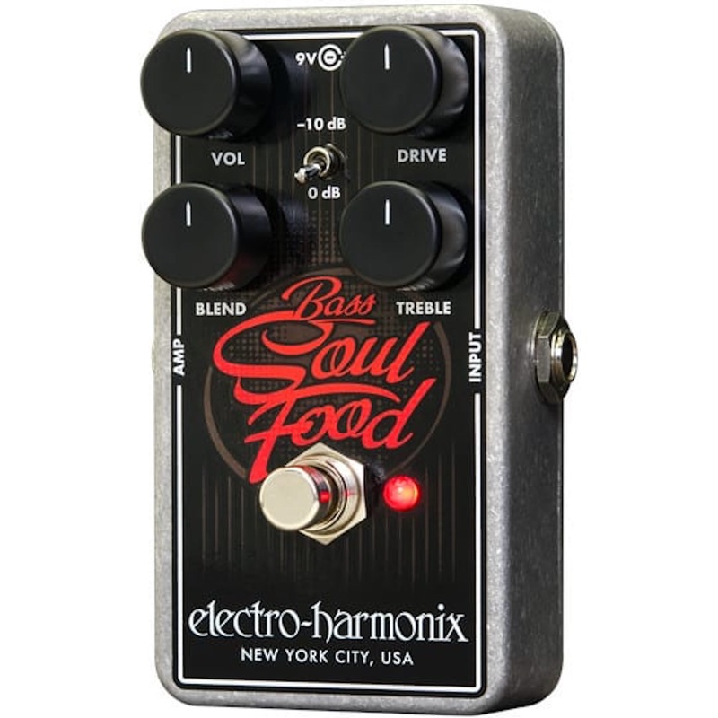 electro-harmonix-bass-soul-food-transparent-bass-overdrive-pedal Electro-Harmonix Bass Soul Food Transparent Bass Overdrive Pedal