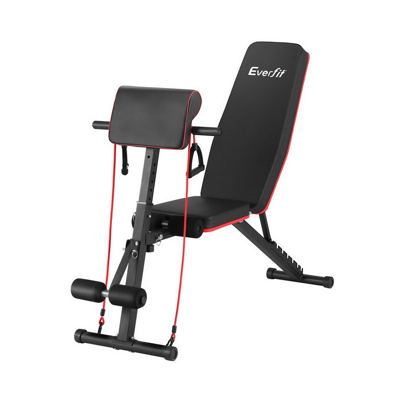 everfit-weight-bench-adjustable-preacher-curl-bench-press-dumbbell-stool-260kg Everfit Weight Bench Adjustable Preacher Curl Bench Press Dumbbell Stool 260kg