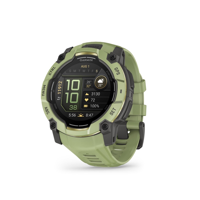 garmin-instinct-3-50mm-amoled-smart-watch-green Garmin Instinct 3 50mm AMOLED Smart Watch (Green)