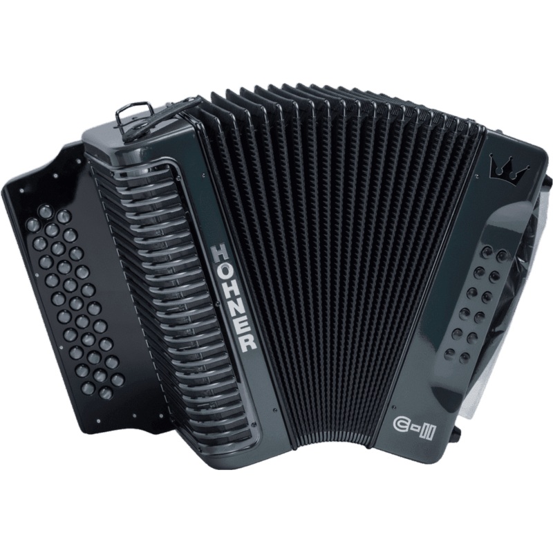 hohner-corona-c-ii-fbe-diatonic-accordion-green-to-gold Hohner Corona C-II FBE Diatonic Accordion Green to Gold