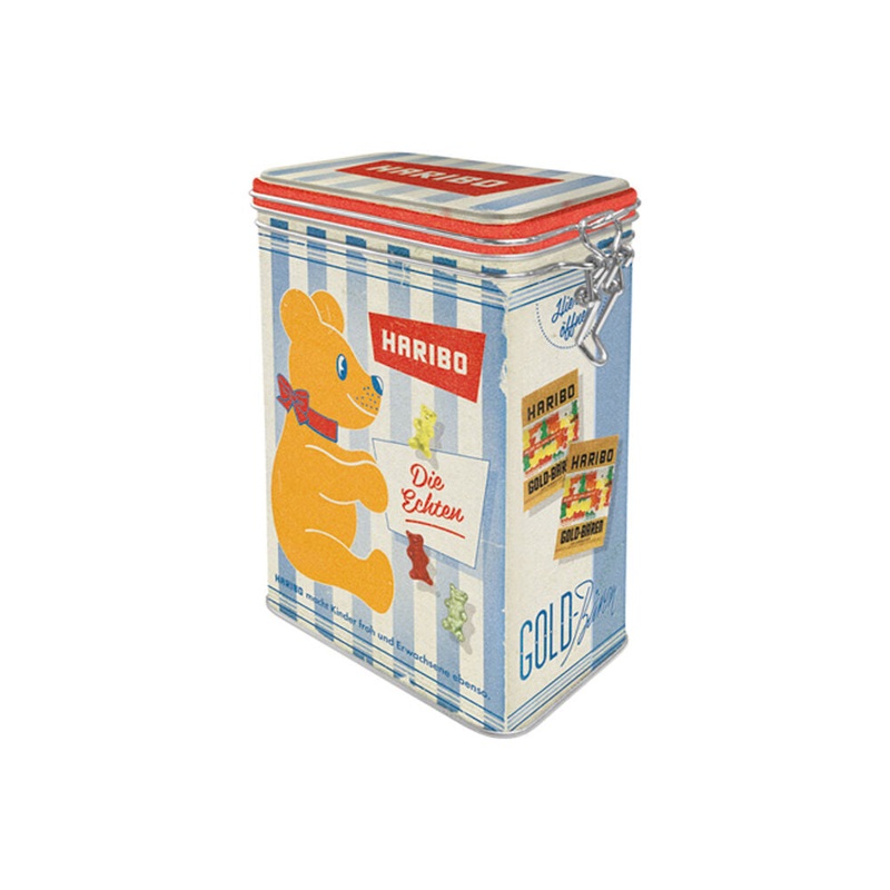 nostalgic-art-storage-metal-tin-haribo-clip-top-7-5x11x17-5cm Nostalgic-Art Storage Metal Tin Haribo Clip Top 7.5x11x17.5cm