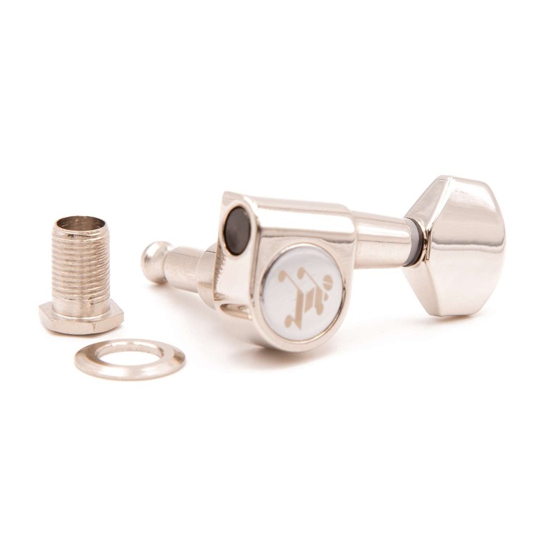 tone-ninja-import-2-pin-tuner-set-6-inline-non-staggered-nickel Tone Ninja Import 2-Pin tuner set, 6 Inline non-staggered, Nickel