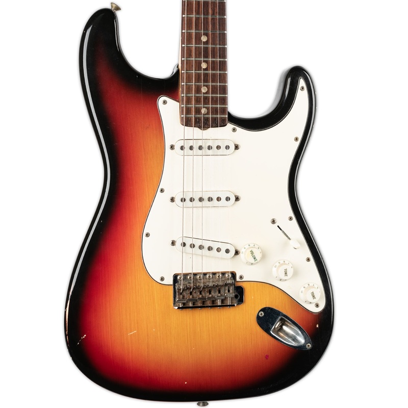 vintage-fender-1969-stratocaster-w-ohsc-sunburst VINTAGE FENDER 1969 STRATOCASTER W/OHSC SUNBURST