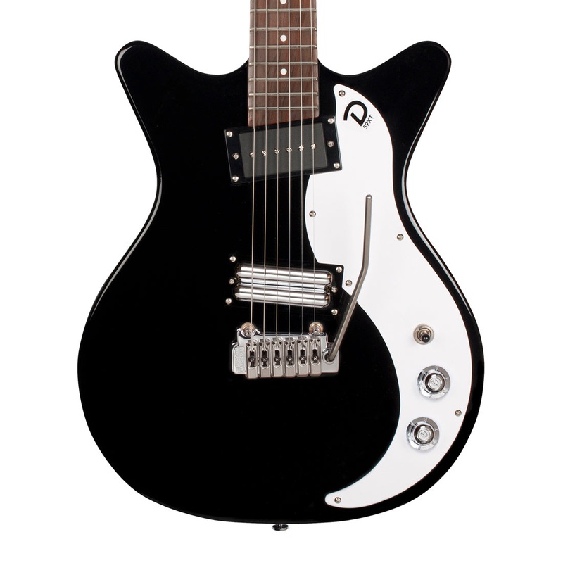 danelectro-59xt-guitar-black-w-wilkinson-tremolo Danelectro 59XT Guitar - Black w/ Wilkinson Tremolo