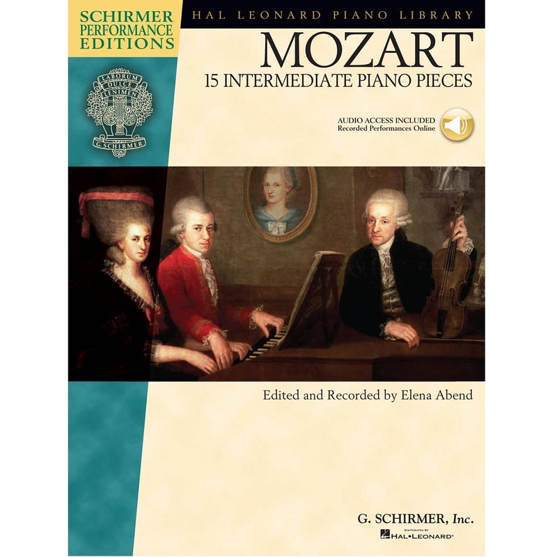 hal-leonard-hl00296686-mozart-15-intermediate-piano-pieces Hal Leonard HL00296686 Mozart 15 Intermediate Piano Pieces