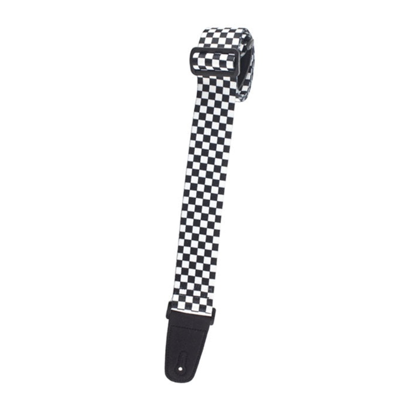 henry-heller-hsub2-62-2-sublimation-design-strap-b-w-checkered Henry Heller HSUB2-62 2" Sublimation Design Strap, B/W Checkered
