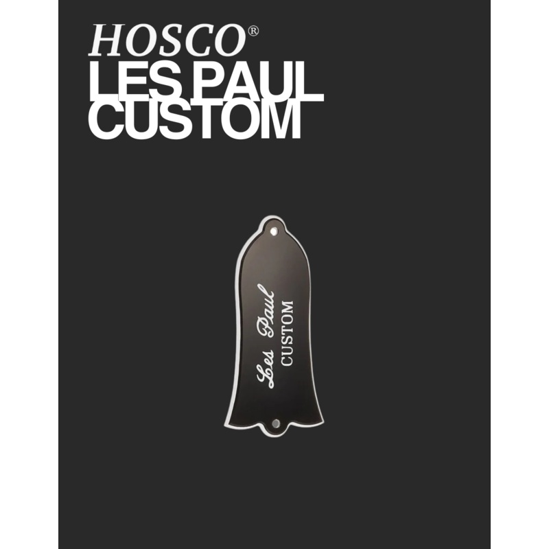 hosco-les-paul-custom-truss-rod-cover-2ply Hosco Les Paul Custom Truss Rod Cover 2ply