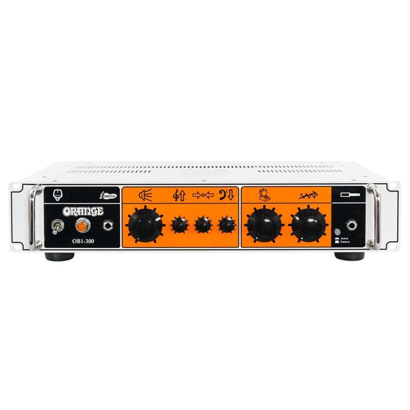 orange-amplifiers-ob1-300-300w-single-channel-solid-state-bass-head Orange Amplifiers OB1-300 300W Single Channel Solid State Bass Head