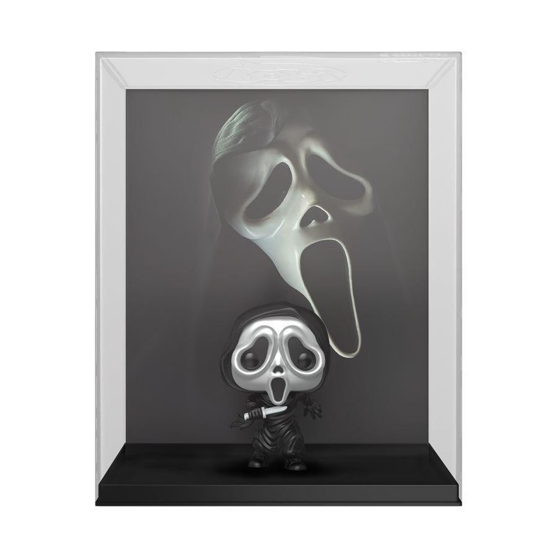 scream-ghostface-metallic-pop-vhs-cover Scream Ghostface (Metallic) Pop! VHS Cover