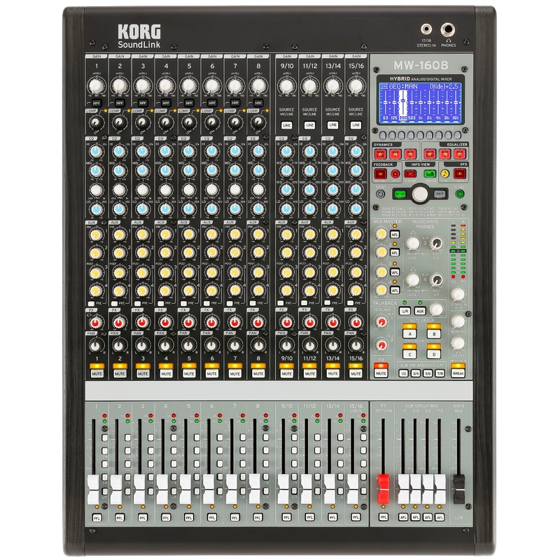 soundlink-mixer-black-mw-1608bk-mw-2408bk-channel-hybrid-mixer SoundLink Mixer (Black) - MW 1608BK / MW 2408BK channel hybrid mixer