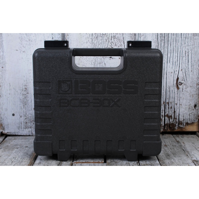 boss-bcb-30x-compact-guitar-effects-pedal-board-and-case-w-customizable-insert Boss BCB-30X Compact Guitar Effects Pedal Board and Case w Customizable Insert