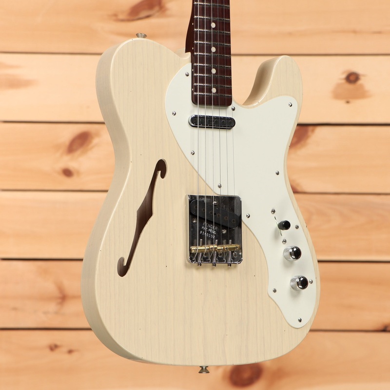 fender-custom-shop-limited-50s-telecaster-thinline-journeyman-relic-vintage-blonde Fender Custom Shop Limited '50s Telecaster Thinline Journeyman Relic - Vintage Blonde