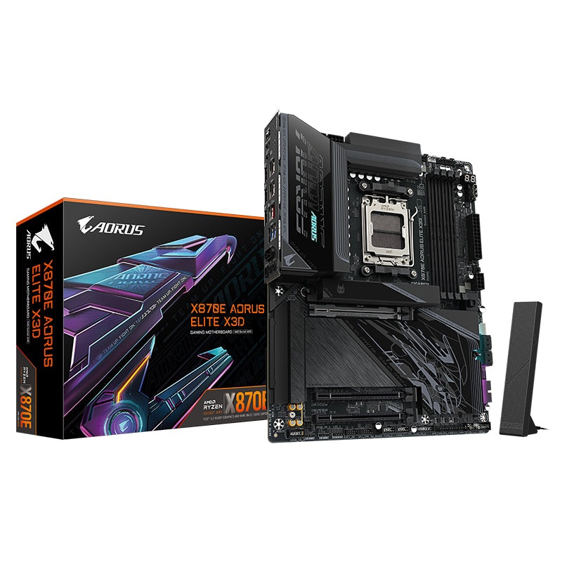 gigabyte-x870e-aorus-elite-x3d-am5-atx-motherboard-x870e-aorus-elite-x3d Gigabyte X870E Aorus Elite X3D AM5 ATX Motherboard (X870E AORUS ELITE X3D)