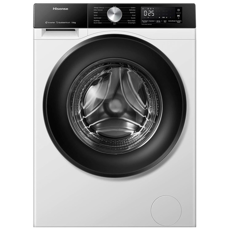 hisense-hwf3s7514x-series-3s-7-5kg-front-load-washing-machine-white Hisense HWF3S7514X Series 3S 7.5kg Front Load Washing Machine (White)