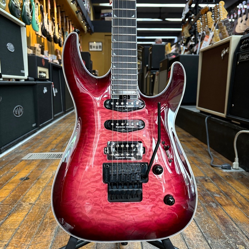 jackson-pro-plus-series-soloist-sla3q-electric-guitar-fuschia-burst-w-padded-gig-bag Jackson Pro Plus Series Soloist SLA3Q Electric Guitar Fuschia Burst w/Padded Gig Bag