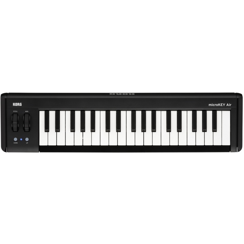 korg-mkeyair37-37-key-bluetooth-and-usb-midi-controller Korg MKEYAIR37 37-Key Bluetooth and USB MIDI Controller