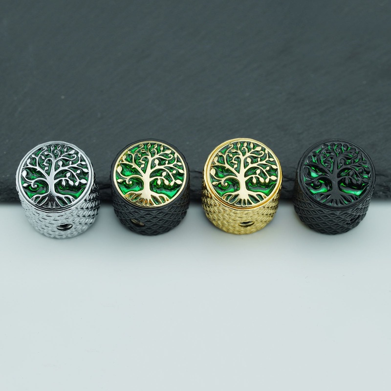 ready-to-ship-us-ckb026-metal-control-knobs-dia-6-for-guitar-bass-gold Ready to Ship (US) | CKB026 Metal Control Knobs Dia. 6 for Guitar & Bass Gold