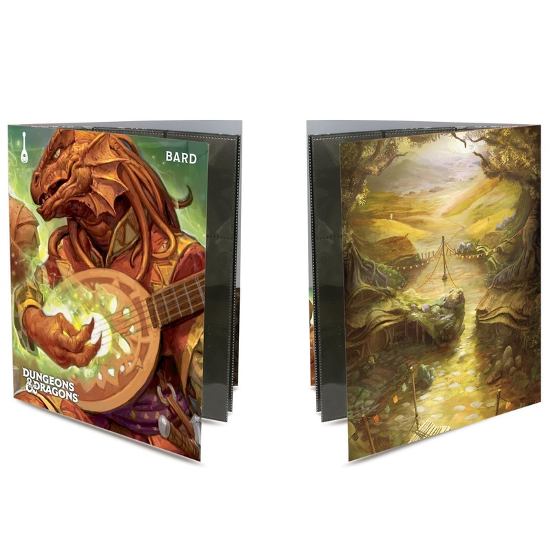 ultra-pro-up18593-d-d-class-folio-with-stickers-bard-dungeons-dragons Ultra Pro: UP18593 D&D Class Folio with Stickers Bard Dungeons & Dragons