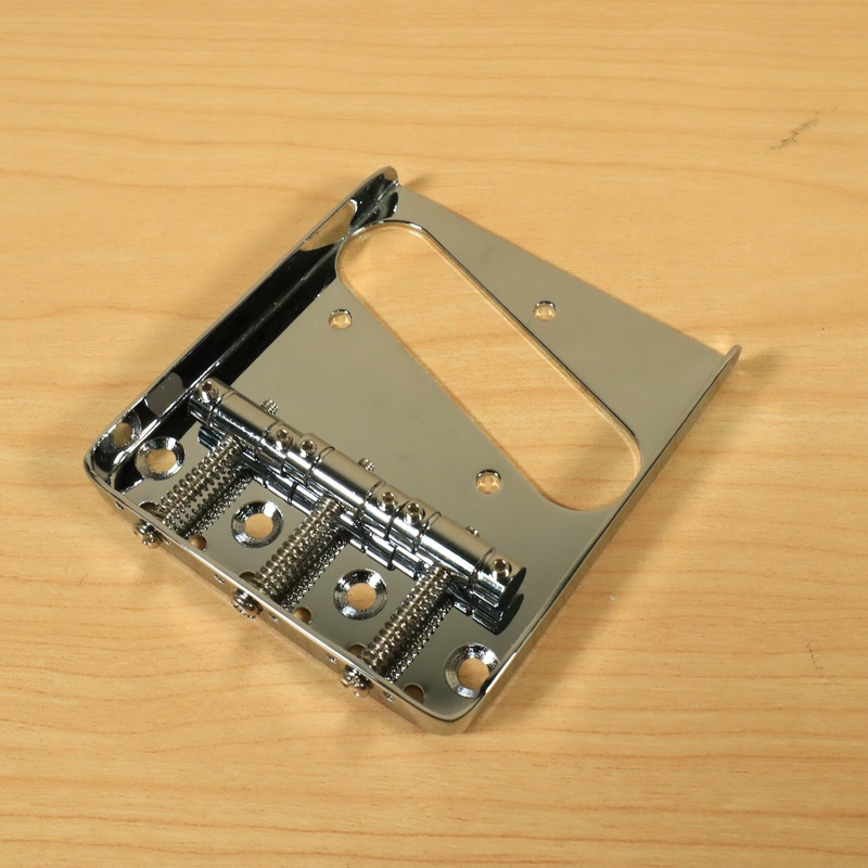 vintage-3-saddle-bridge-plate-for-american-fender-telecaster-tele-guitar-usa Vintage 3-Saddle Bridge Plate for American Fender Telecaster Tele Guitar USA