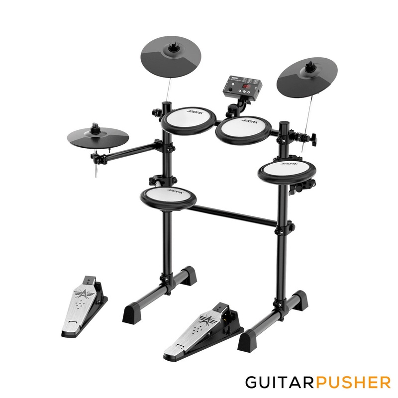 aroma-tdx-16-all-mesh-4-3-electronic-drums-with-dual-zone-snare-and-cymbals Aroma TDX-16 All-Mesh 4+3 Electronic Drums with Dual Zone Snare and Cymbals