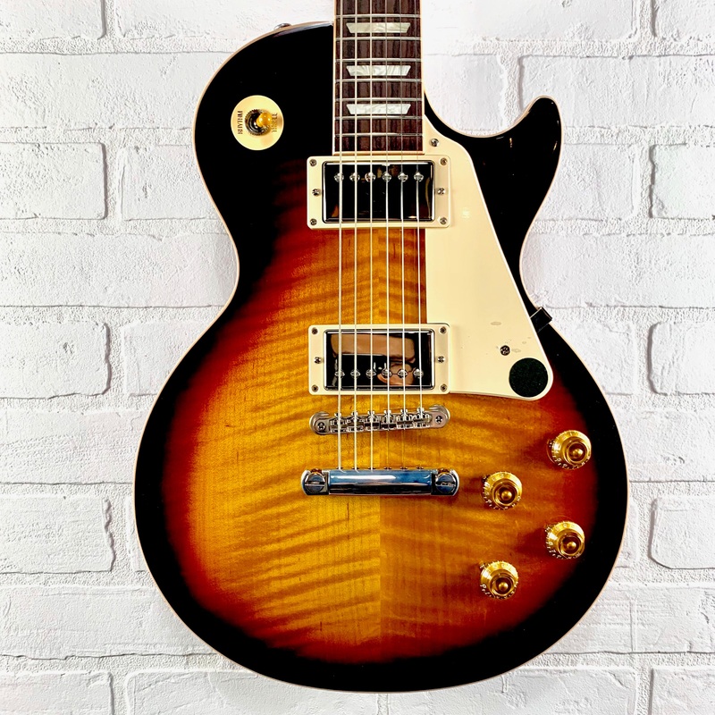 gibson-les-paul-standard-60s-figured-top-electric-guitar-bourbon-burst Gibson Les Paul Standard '60s Figured Top Electric Guitar - Bourbon Burst