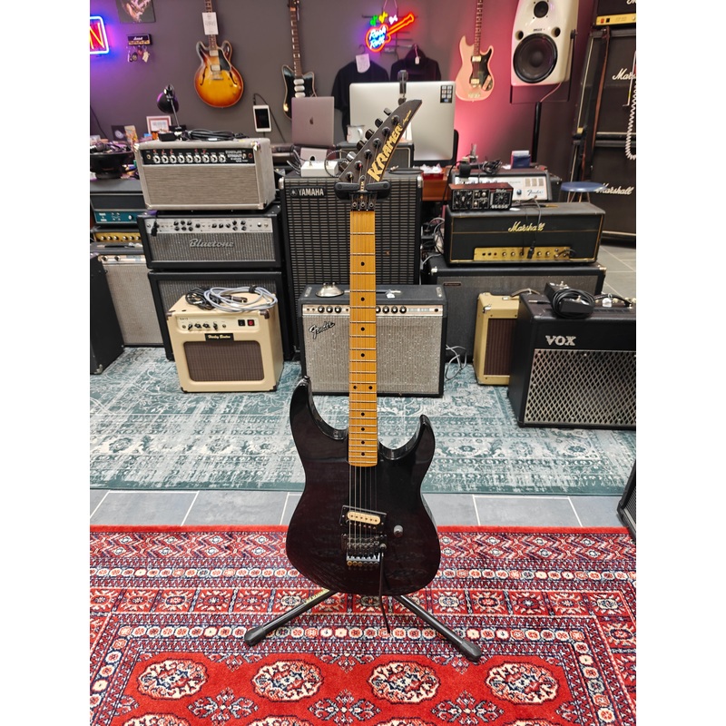 kramer-baretta-ii-american-series-black-1987-s-n-e12581 Kramer Baretta II American Series Black 1987 S:N E12581