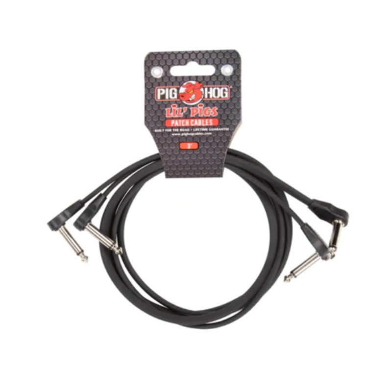 pig-hog-low-profile-patch-3ft-2-pack PIG HOG LOW PROFILE PATCH 3FT 2 PACK