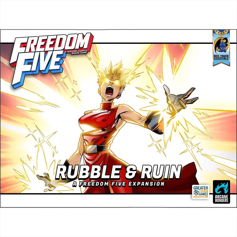 arcane-wonders-freedom-five-rubble-ruin-expansion-game Arcane Wonders Freedom Five - Rubble Ruin Expansion Game