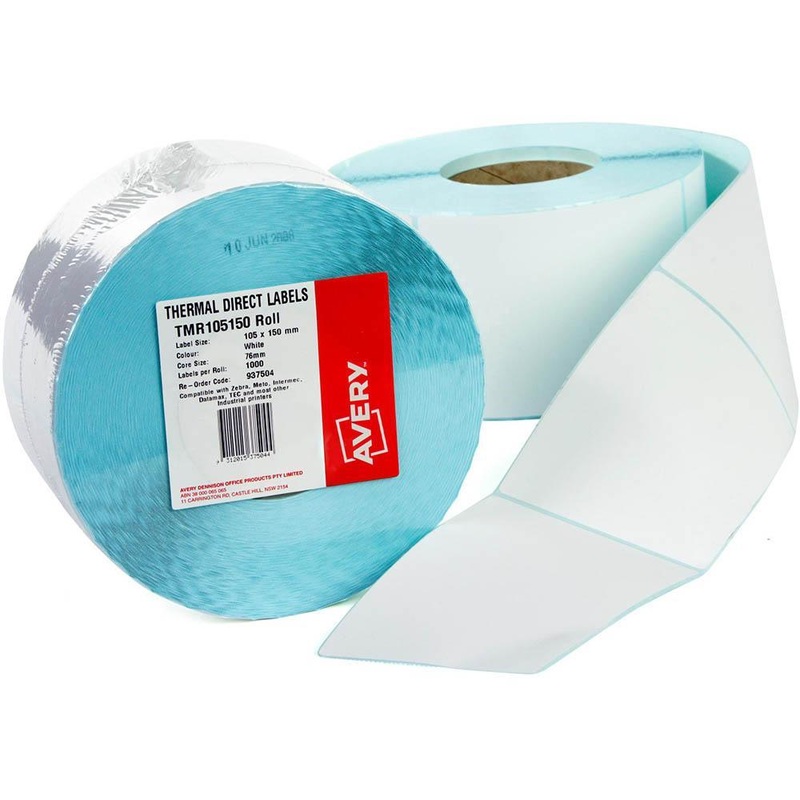 avery-937503-thermal-roll-label-100100mm-pack-1500 Avery 937503 Thermal Roll Label 100100mm Pack 1500