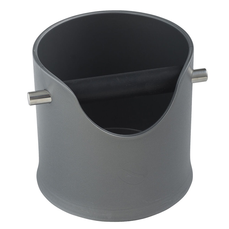 crema-pro-polypropylene-knock-bin-coffee-grinds-waste-tamper-tube-110mm-grey Crema Pro Polypropylene Knock Bin Coffee Grinds Waste Tamper Tube 110mm (Grey)