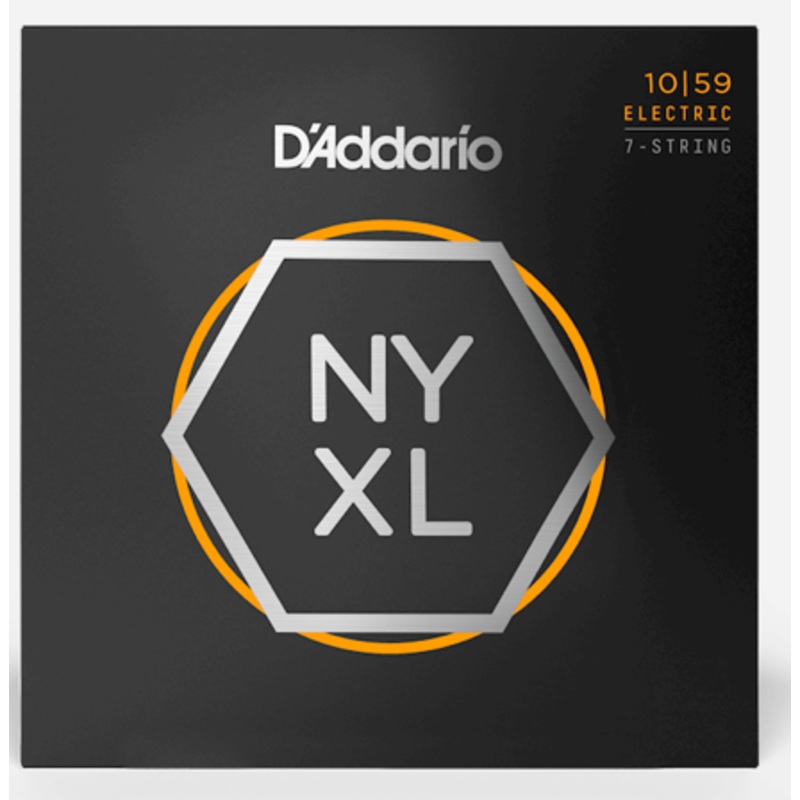 d-addario-nyxl1059-7-string-nickel-wound-electric-guitar-strings-regular-light-7-string-10-59 D'Addario NYXL1059 7-String Nickel Wound Electric Guitar Strings - Regular Light 7-String, 10/59